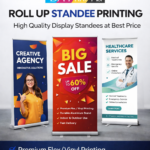 Roll up standee printing in Noida by DA Print Ad