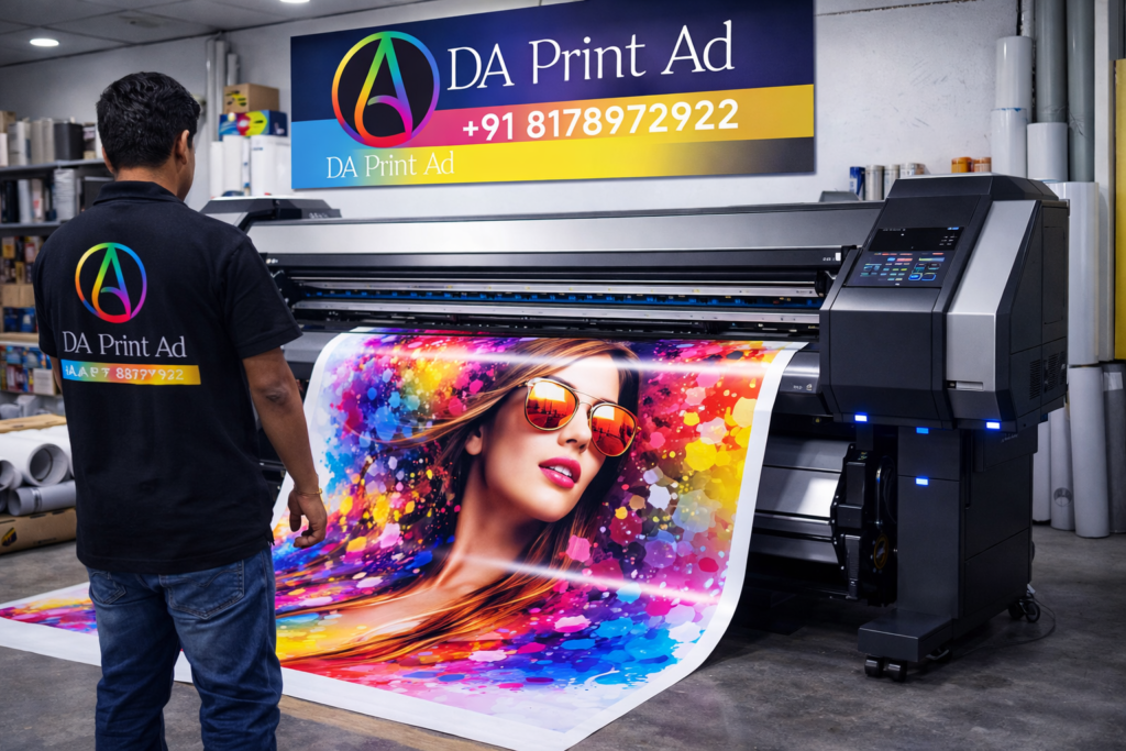 Flex Printing Machine in Noida Greater Noida Ghaziabad Delhi NCR Flex Banner Printing DA Print Ad